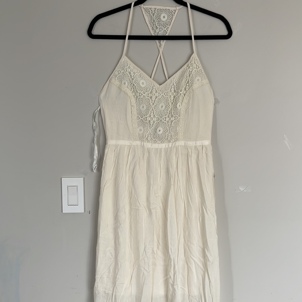 Soieblu Strappy Maxi Dress Womens Size L